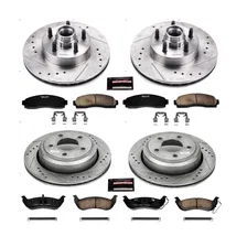 Front and Rear Z23 EVOLUTION BRAKE KIT for Ford Ranger image 2