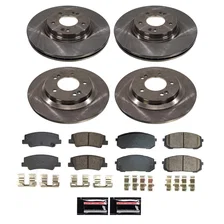 Front and Rear AUTOSPECIALTY BRAKE KIT image 1