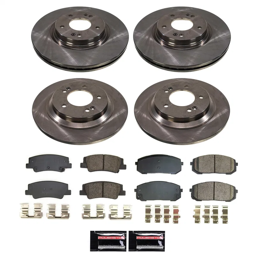 Front and Rear AUTOSPECIALTY BRAKE KIT