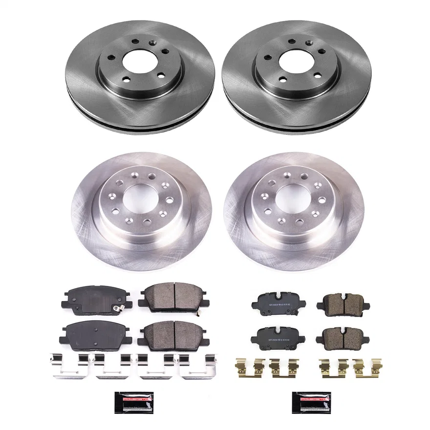 Front and Rear AUTOSPECIALTY BRAKE KIT for Chevrolet Malibu