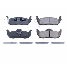 Rear Z17 EVO CERAMIC PAD W/HDW for Jeep image 2
