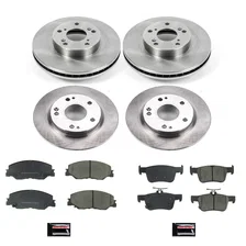 Front and Rear AUTOSPECIALTY BRAKE KIT for Honda image 2
