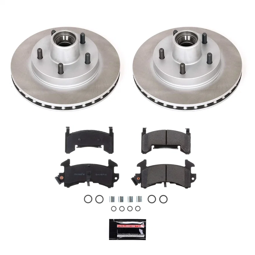 Front SEMI-COATED ROTOR KIT