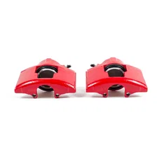 Front RED CALIPER PAIR W/O BRKT image 2