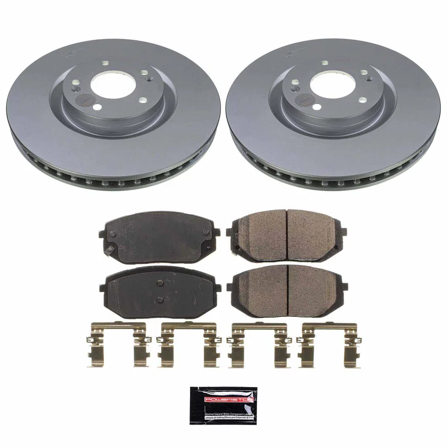 Front Z17 COATED BRAKE KIT for Hyundai Tucson