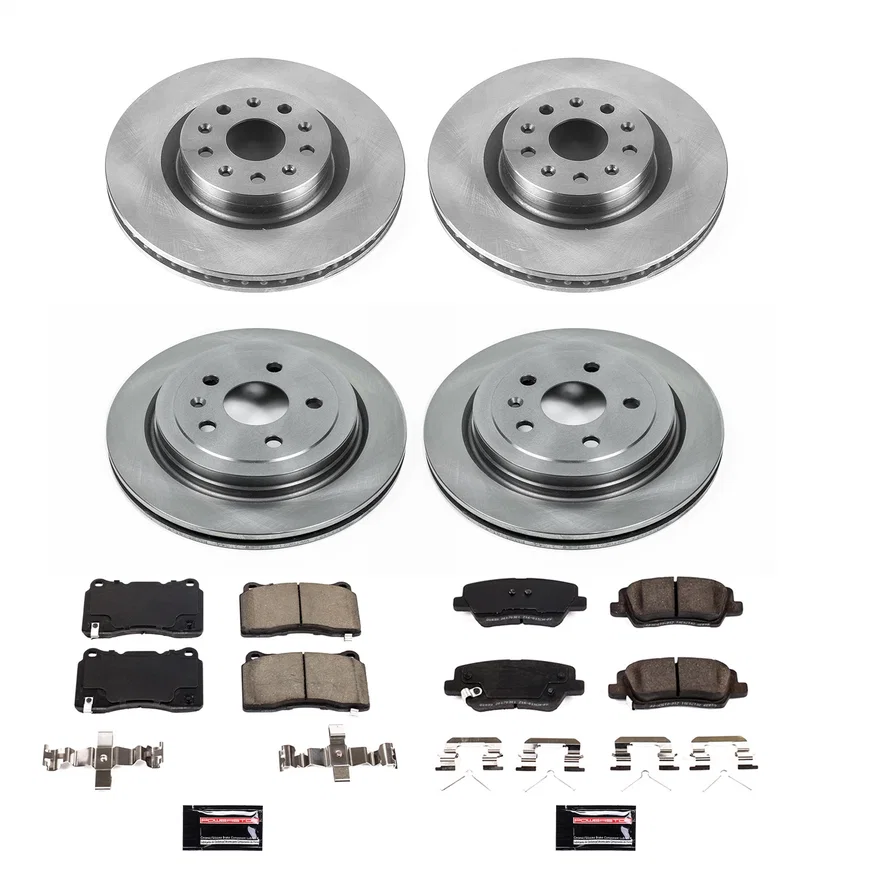 Front and Rear AUTOSPECIALTY BRAKE KIT for Cadillac CTS