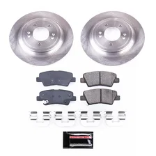 Rear SEMI-COATED ROTOR KIT image 1