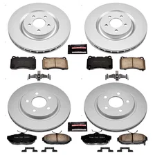 Front and Rear Z17 COATED BRAKE KIT for Ford Mustang image 2