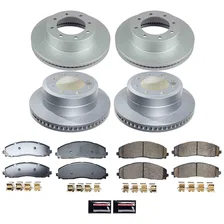 Z17 COATED BRAKE KIT for Ford F-350 Super Duty image 2