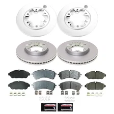 Front and Rear Z17 COATED BRAKE KIT for Ford image 1