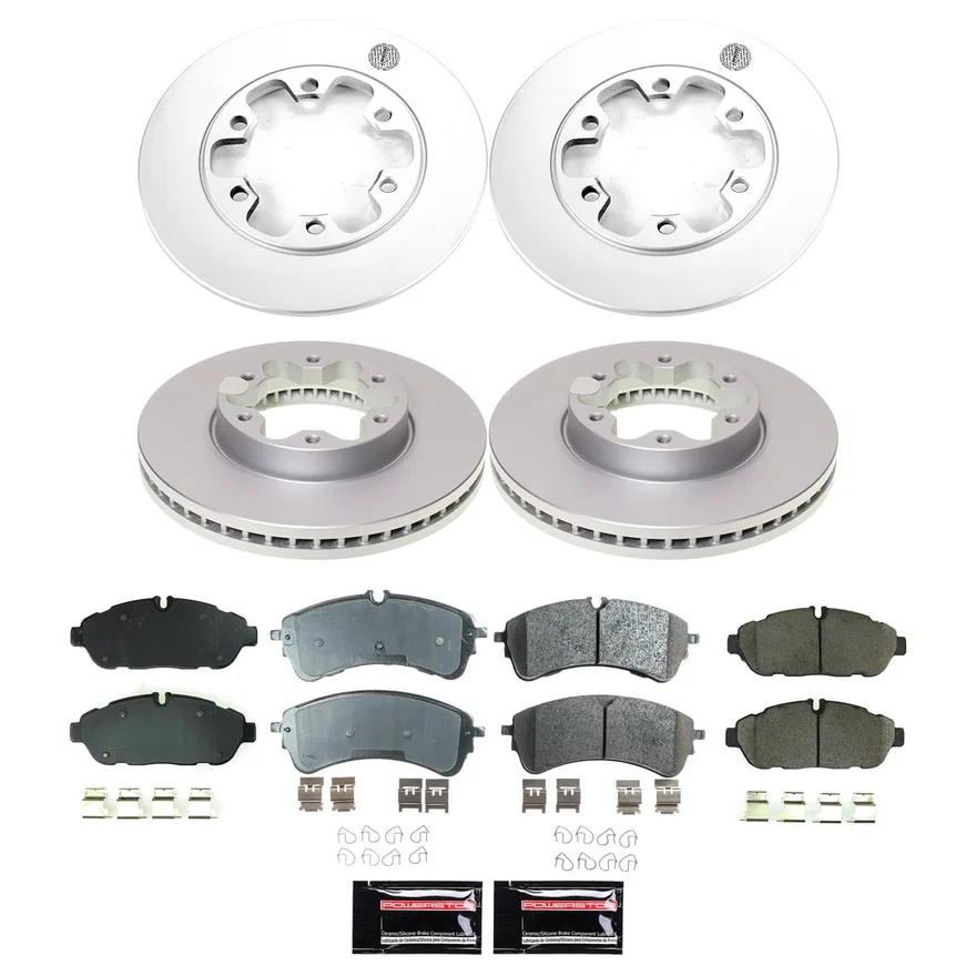Front and Rear Z17 COATED BRAKE KIT for Ford