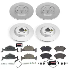 Front and Rear Z23 COATED BRAKE KIT for Audi image 2