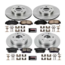 Front and Rear AUTOSPECIALTY BRAKE KIT for Honda Accord image 2
