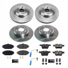 Front and Rear AUTOSPECIALTY BRAKE KIT for Mercedes-Benz C300 image 2