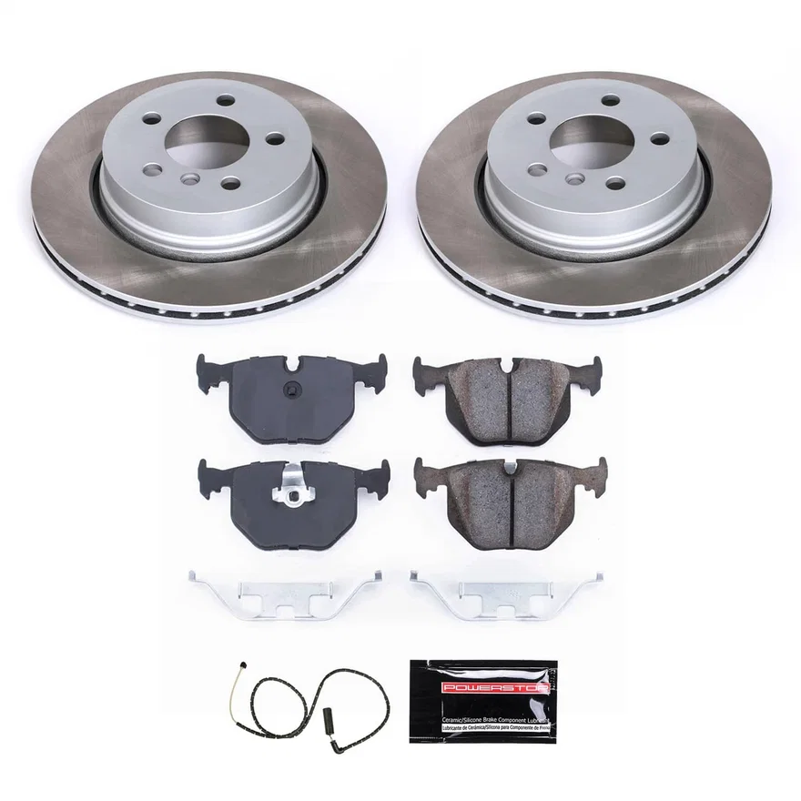 Rear SEMI-COATED ROTOR KIT for BMW X3