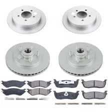 Front and Rear Z17 COATED BRAKE KIT image 2