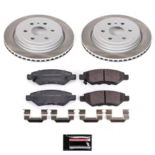 Rear SEMI-COATED ROTOR KIT image 1