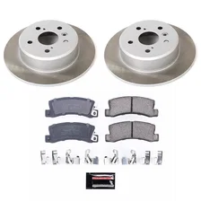 Rear SEMI-COATED ROTOR KIT for Lexus image 1