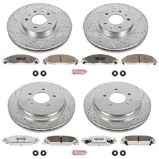 Front and Rear Z26 STREET BRAKE KIT for Cadillac CTS image 2