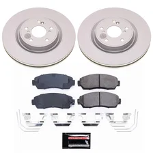 Front Z17 COATED BRAKE KIT for Honda CR-V image 1