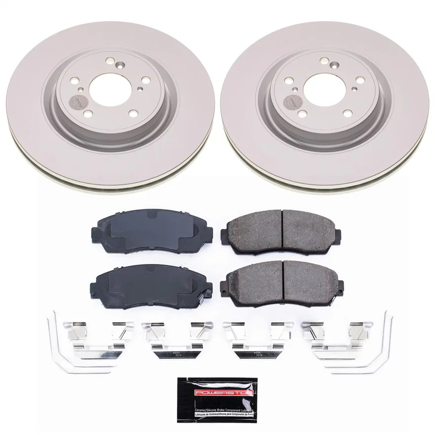 Front Z17 COATED BRAKE KIT for Honda CR-V