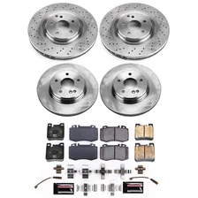 Front and Rear AUTOSPECIALTY BRAKE KIT for Mercedes-Benz SLK55 AMG image 1