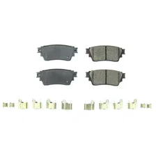 Rear Z17 EVO CERAMIC PAD W/HDW for Mitsubishi image 2