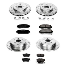 Front and Rear Z23 EVOLUTION BRAKE KIT for Acura RDX image 2