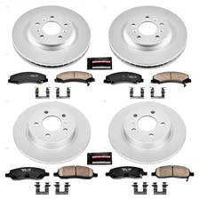 Front and Rear Z17 COATED BRAKE KIT for Buick Lucerne image 2