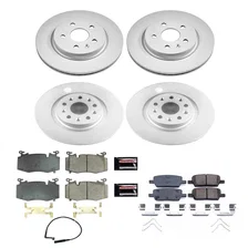 Front and Rear Z17 COATED BRAKE KIT for Cadillac CT6 image 2
