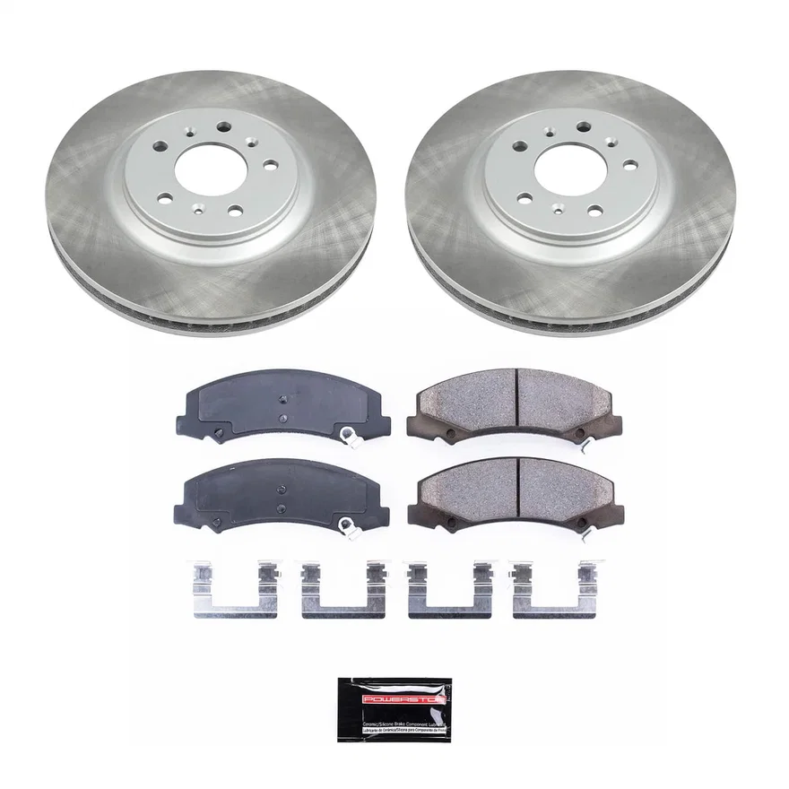 Front SEMI-COATED ROTOR KIT