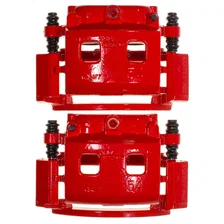 Front RED CALIPER PAIR W/BRKT for Dodge Durango image 4