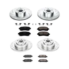Front and Rear Z23 EVOLUTION BRAKE KIT for Subaru image 2