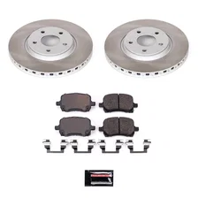 Front SEMI-COATED ROTOR KIT image 1