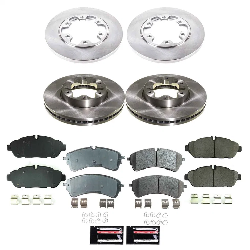Front and Rear AUTOSPECIALTY BRAKE KIT for Ford