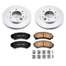 Front Z17 COATED BRAKE KIT for Mitsubishi Montero image 2