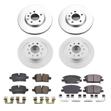 Front and Rear Z17 COATED BRAKE KIT for Chevrolet Malibu image 1