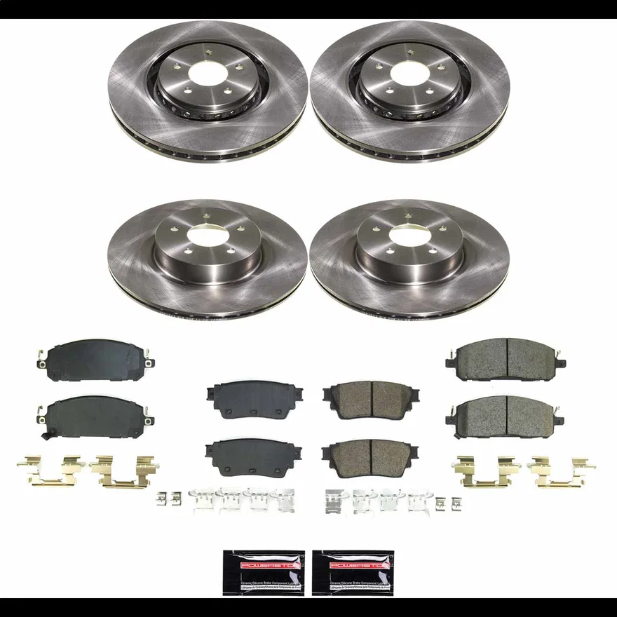 Front and Rear AUTOSPECIALTY BRAKE KIT
