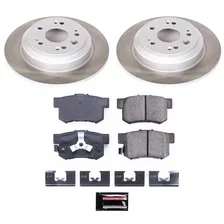 Rear SEMI-COATED ROTOR KIT for Honda image 1