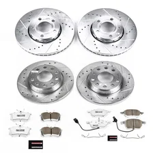 Front and Rear Z26 STREET BRAKE KIT for Audi A4 Quattro image 2
