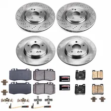 Front and Rear AUTOSPECIALTY BRAKE KIT for Mercedes-Benz image 2