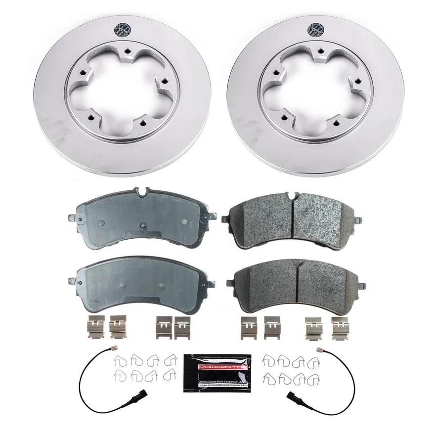 Rear Z17 COATED BRAKE KIT for Ford