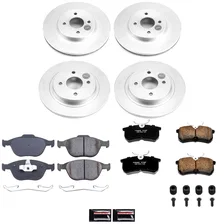 Front and Rear Z17 COATED BRAKE KIT for Ford Focus image 2