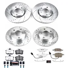Front and Rear Z26 STREET BRAKE KIT for Audi A4 Quattro image 2