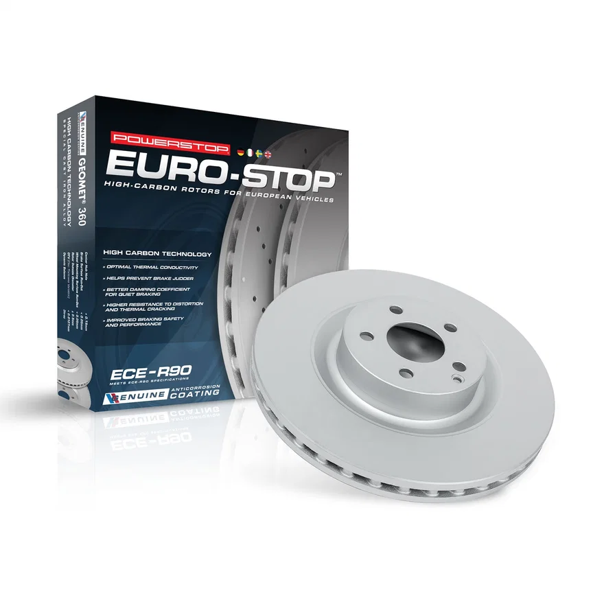 Front EVOLUTION COATED ROTOR for BMW