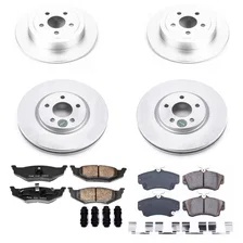 Front and Rear Z17 COATED BRAKE KIT for Chrysler PT Cruiser image 2