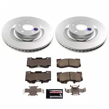 Front Z17 COATED BRAKE KIT for Ford Mustang image 2