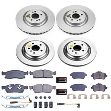 Front and Rear Z17 COATED BRAKE KIT for Mercedes-Benz image 2