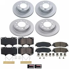 Front and Rear Z17 COATED BRAKE KIT for Toyota Tacoma image 1