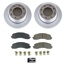 Rear Z17 COATED BRAKE KIT for Ram 2500 image 2